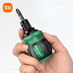 Xiaomi-Multifuncional Ratchet Screwdriver Set, Ajustável, Inner Cross Shaped, Triangular Plum Screw Driver, Alta Qualidade