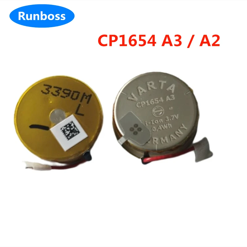 

1-2Pcs New 3.7V Li-ion 110mAh CP1654 A3 A2 Battery for Sony Bose JABRA Soundsport Plulse TWS Wireless Bluetooth Headset