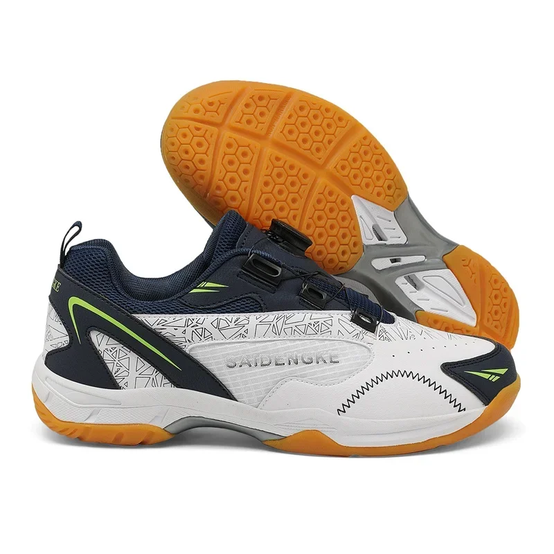 

Table Tennis Shoes for Men Women Black Blue Man Sport Professional Badminton Shoes Tennis Trainers Sneakers