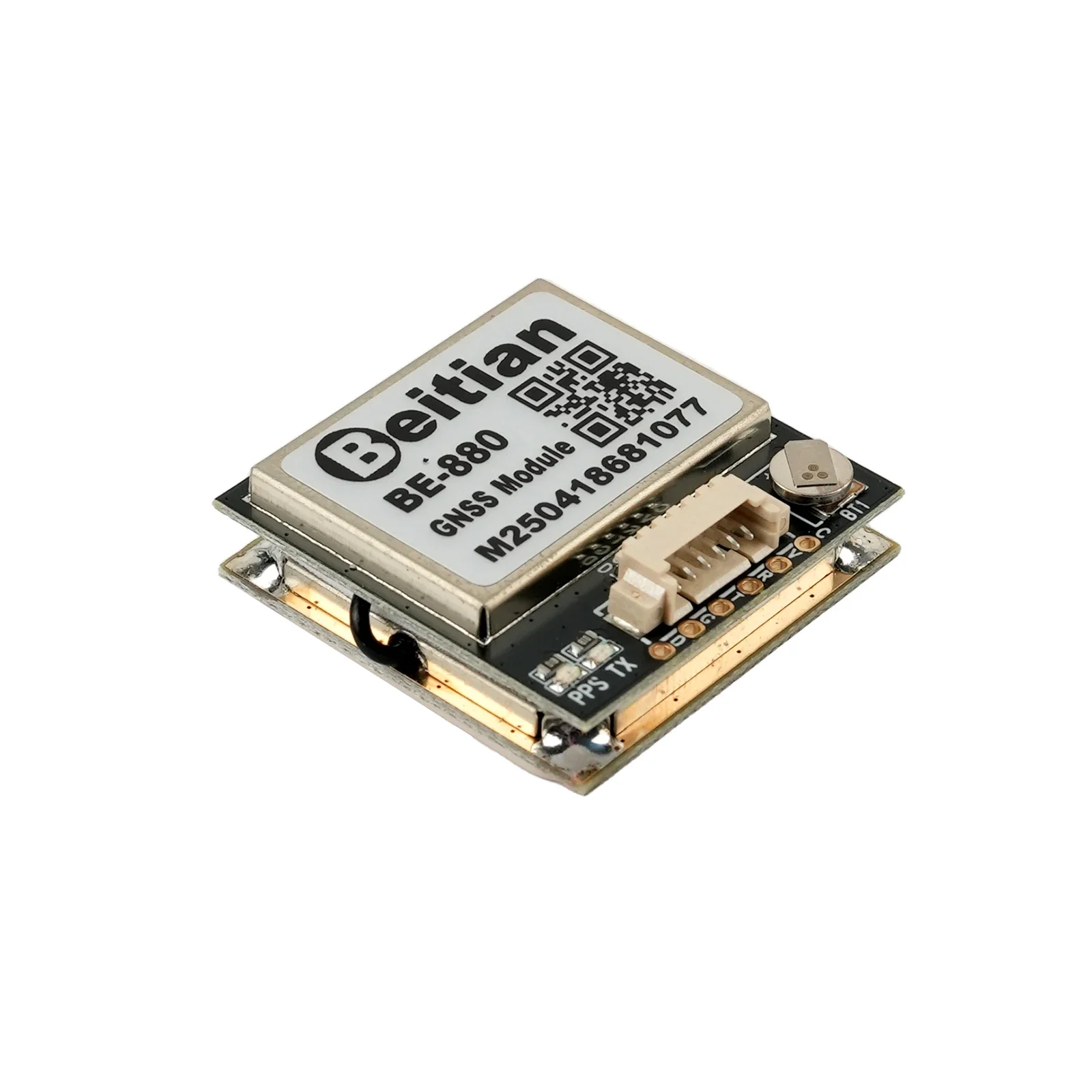 Beitian BE-880 GPS-Modul mit Kompass-Flash-Speicher 28 x 28 x 11 mm Navigationspositionierung für Drohnen-RC