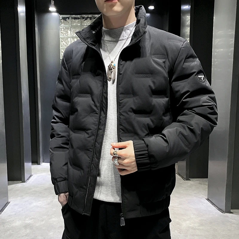 Mais tamanho M-8XL 2021 outono inverno 80% dos homens de pato branco para baixo jaquetas fino ajuste superior quente casacos outwear parkas à prova vento casaco