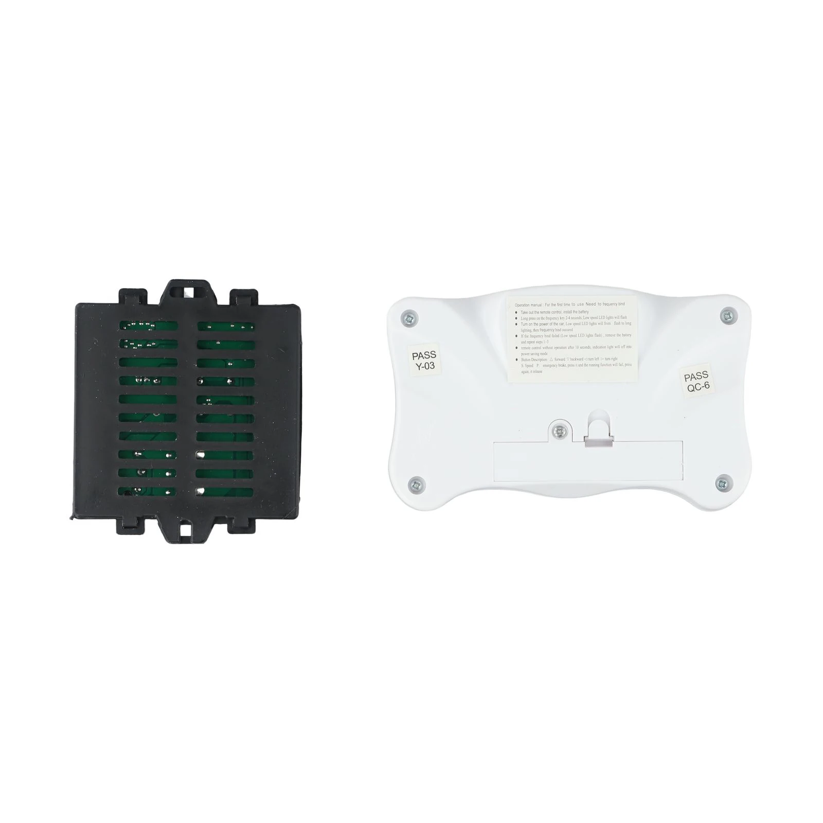 Remote Control and Receiver RX23 12V 2 4G Wireless for Kids Ride On Toy Cars Replacement Part for Compatible Models