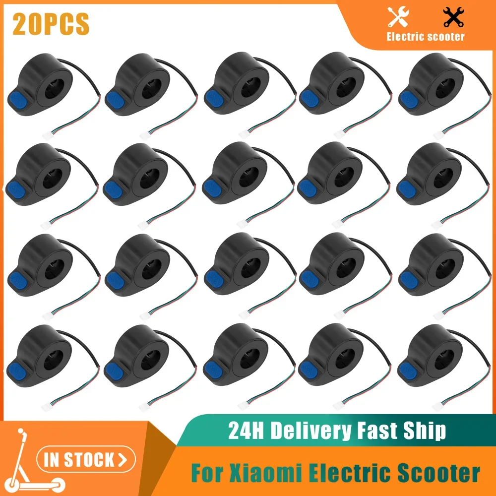 20PCS E-Scooter Novel-Finger Thumb Speed Throttle For Xiaomi MI3 Electric Scooter Throttle Thumb Dial Accelerator Parts