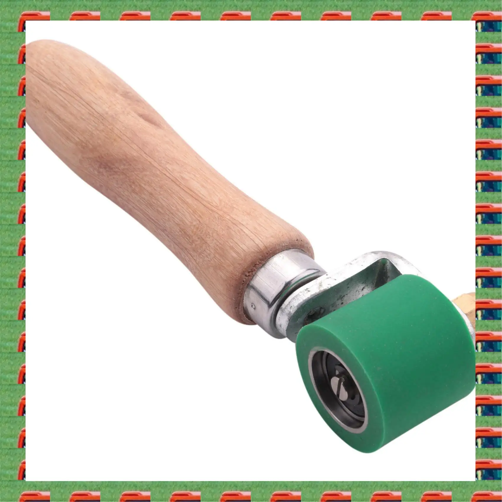 ABMO Hand Pressure Roller, 1.1 Inch Silicone Pressure Roller Roller Seam Roller For PVC/TPO/EPDM Roofing Tools Flooring Tools