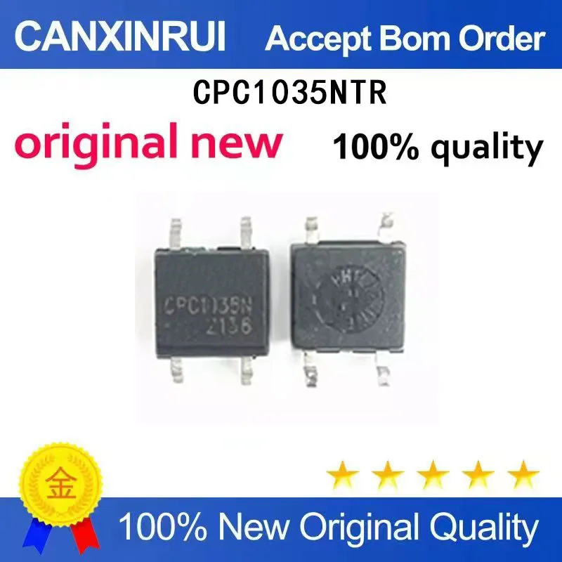 (5-100 Pieces)Brand new original CPC1035NTR SOP4 patch CPC1035N optocoupler relay isolation IC chip