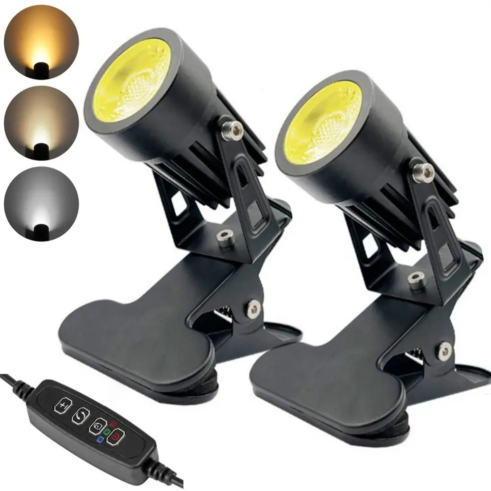 Creative LED Spot Light 5 W Decorative Lamp Indoor Accent Lighting Dimmable Potted Plant Outdoor Wall Spotlight Hallway