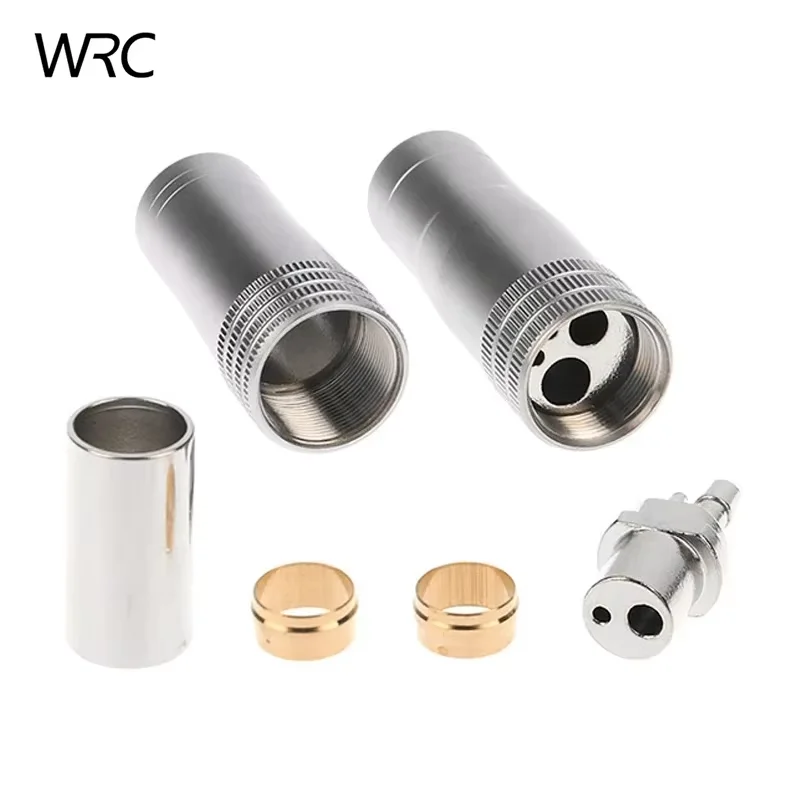 Dental Handpiece Turbine Adapter 4 Holes 2 Holes Changer Connector Spare Parts Tools for High Speed Handpiece Duct Accessary 1pc