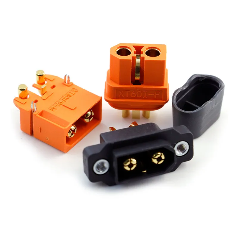 XT60I RC model power battery connector with signal pin PCB welding intelligent version