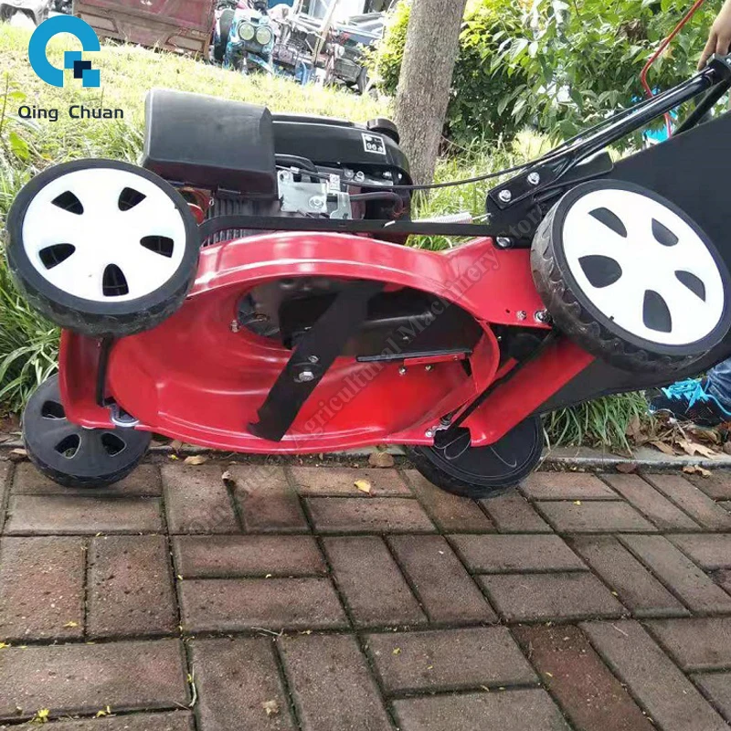 

Hand Push Lawn Mower Four Stroke Small Scale Agricultural Orchard Weeding Machine