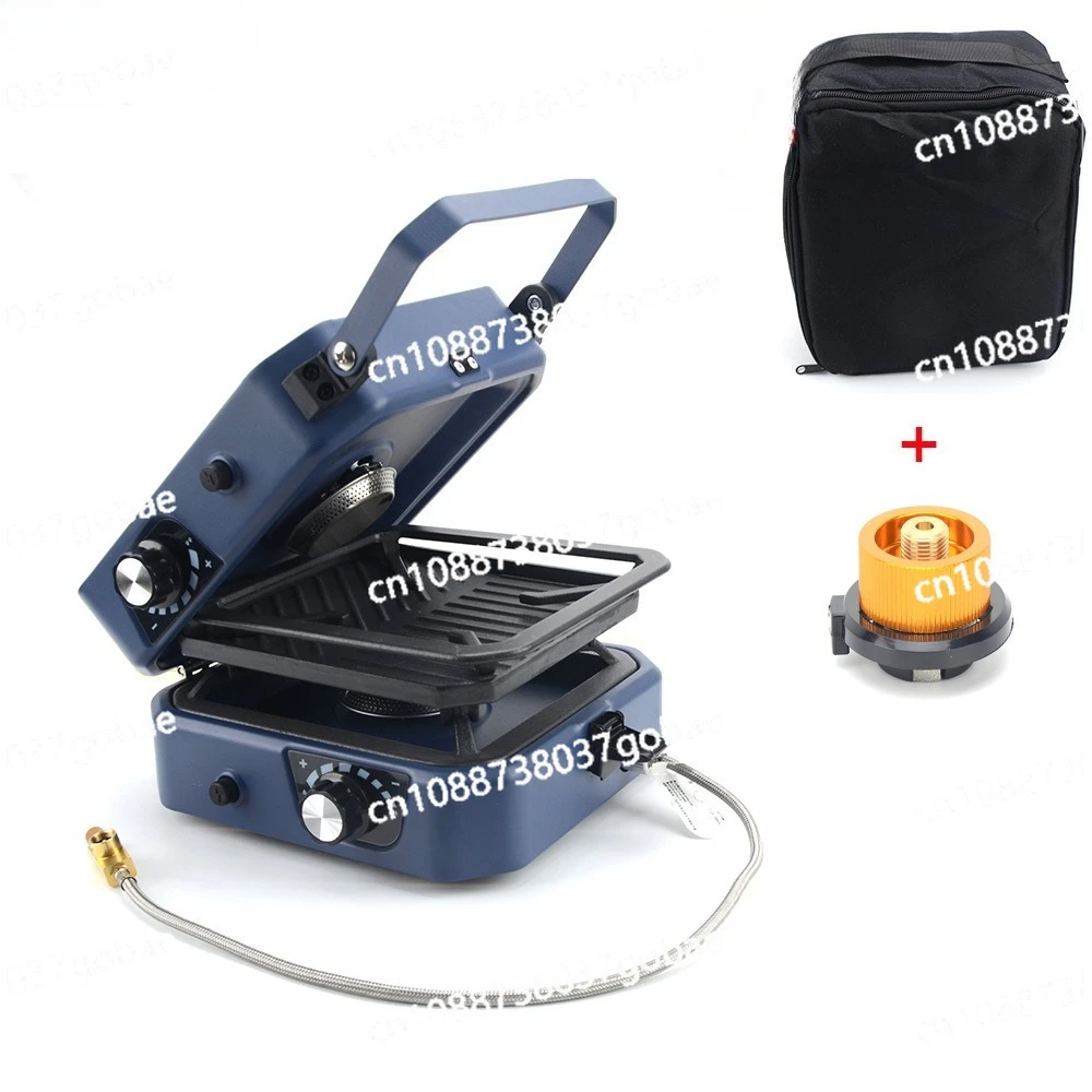 

Outdoor Double Head Box Stove Portable Folding Integrated Box Type