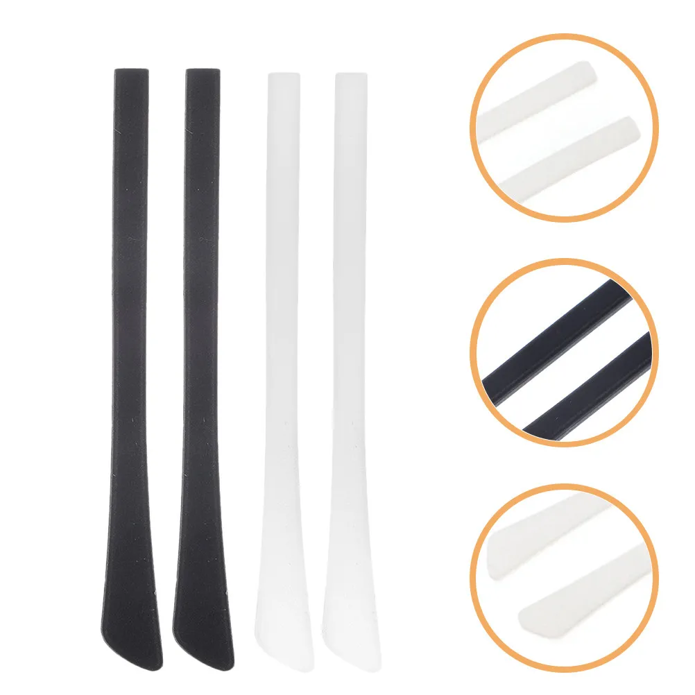 

10Pairs Silicone Eyeglasses Ear Grips Anti-Skid Temple Tips for Running Hiking Climbing Sports Outdoor Activities Glasses