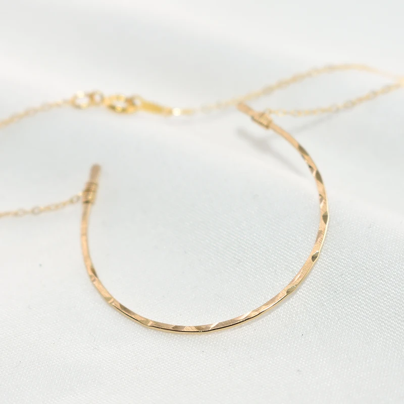 925 Silver Horseshoe Necklaces Handmade Gold Filled Jewelry Pendant Vintage Boho Choker Kolye Charm Jewelry Necklace For Women