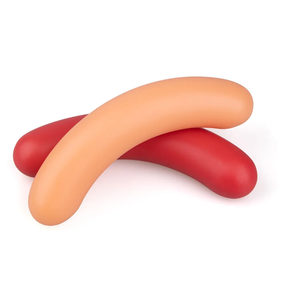 Realistic Smooth Hot Dog Dildo Anal Plug Fake Penis Comfortable Enough Sex Dog For Couples Woman And Man Sex Store Flirt Toys