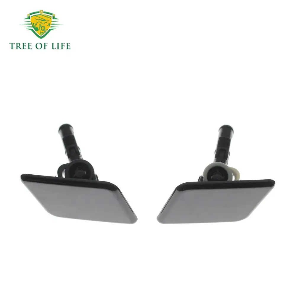 عالية الجودة لشركة هيونداي i40 2011 2012 2013 2014 2015 المصد الأمامي العلوي كشافات فوهة غسالة غطاء غطاء (LH & RH) #6