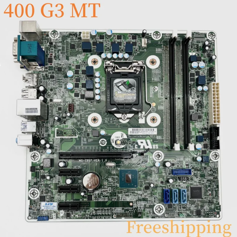 793739-001 For HP ProDesk 400 G3 MT Motherboard MS-7957 793305-002 793739-601 LGA1151 DDR4 Mainboard 100% Tested Fully Work