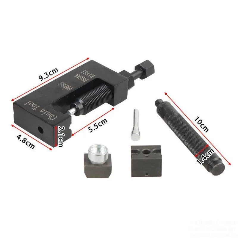 Motion Pro 08-0470 PBR Chain Breaker Repair Tool Set Motorcycle Chain Splitter Breaker Motorbike Riveting Tool
