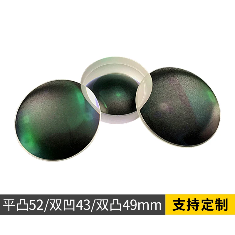 Lente convexa plana personalizada do projetor, HD revestido projeção lente, montagem, peça 3