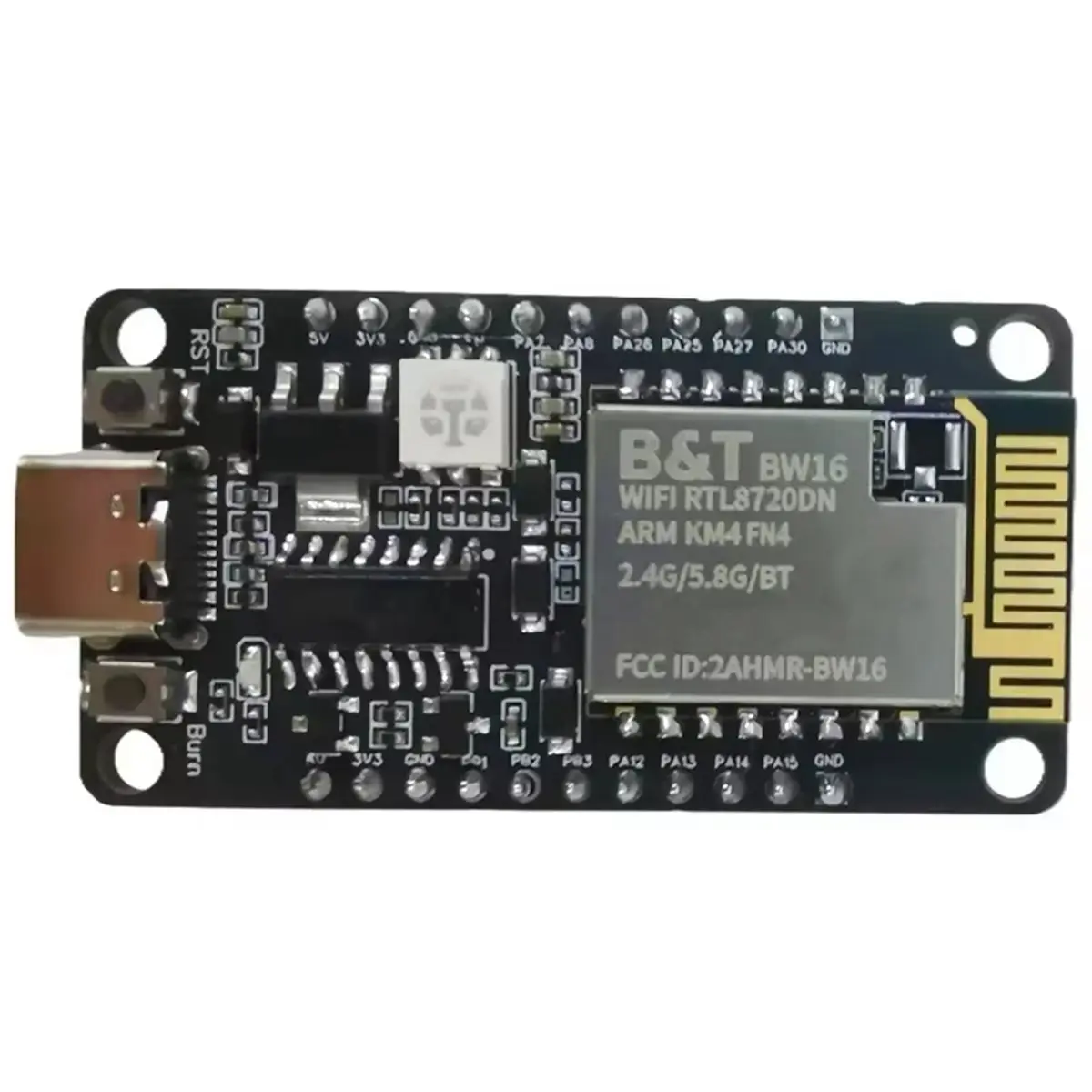 A46U BW16 Kit Development Board RTL8720DN Type-C Interface Dual-Band 2.4G and 5G Wi-Fi Low-Power Bluetooth BLE Module Weld