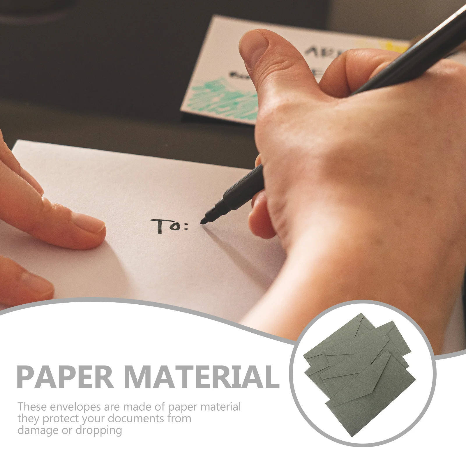 

30Pcs Blank Envelope Paper Letter Size Envelopes for Wedding Invitations Greeting Cards Business Cards Party Invitations Mailing