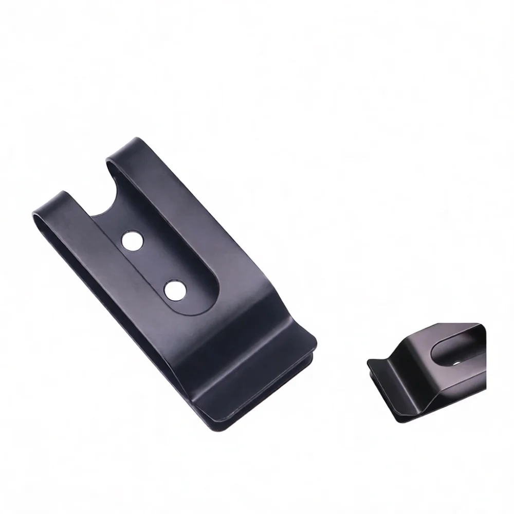 Durable Manganese Steel Belt Clip U Shape Hardware For Leather Case Bag Accessory DIY Craft Repair Practical Fix Tool