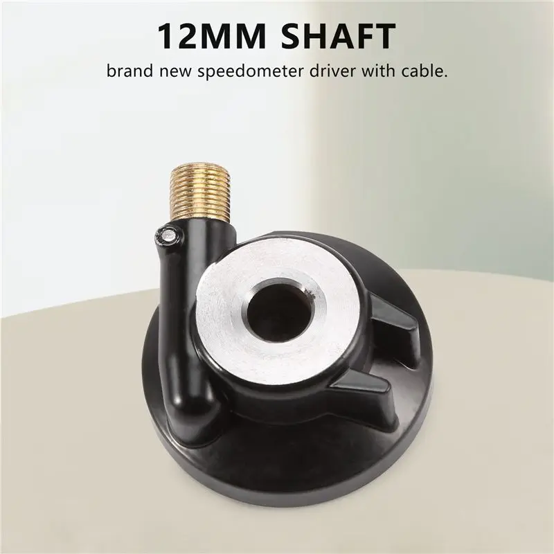 A82U-Motorcycle 12Mm Speedometer Drive Gear With Cable Fit For GY6 50Cc 150Cc Scooter Parts