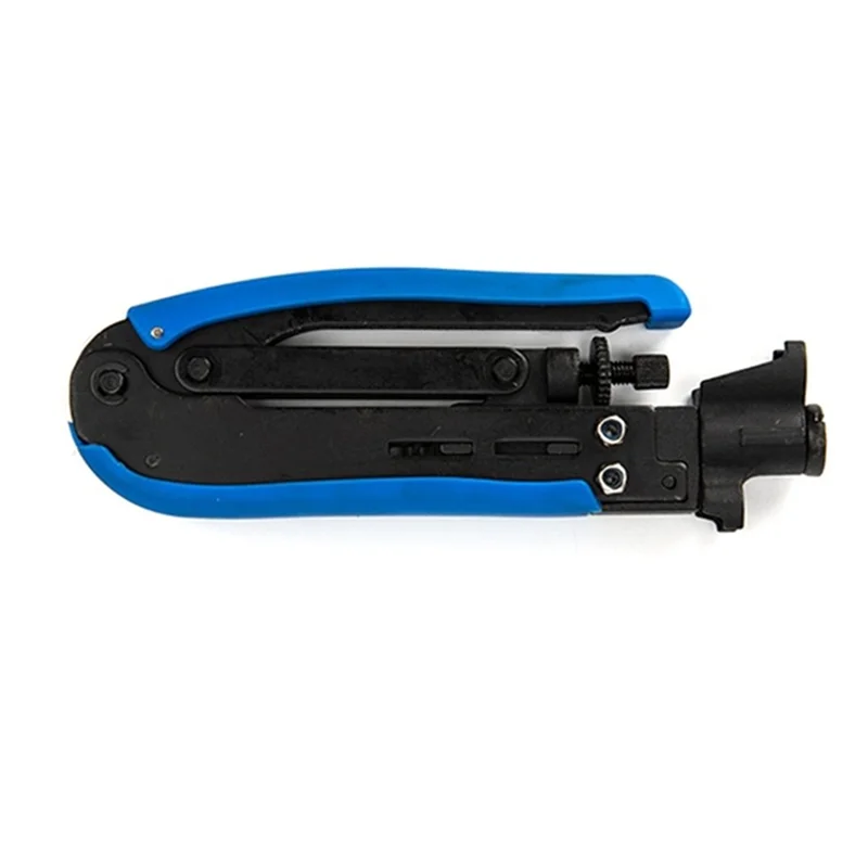 

ABUG-F Connector Crimping Plier Wire Crimper RG59 RG6 Cable TV Crimper Tool Compression Tool