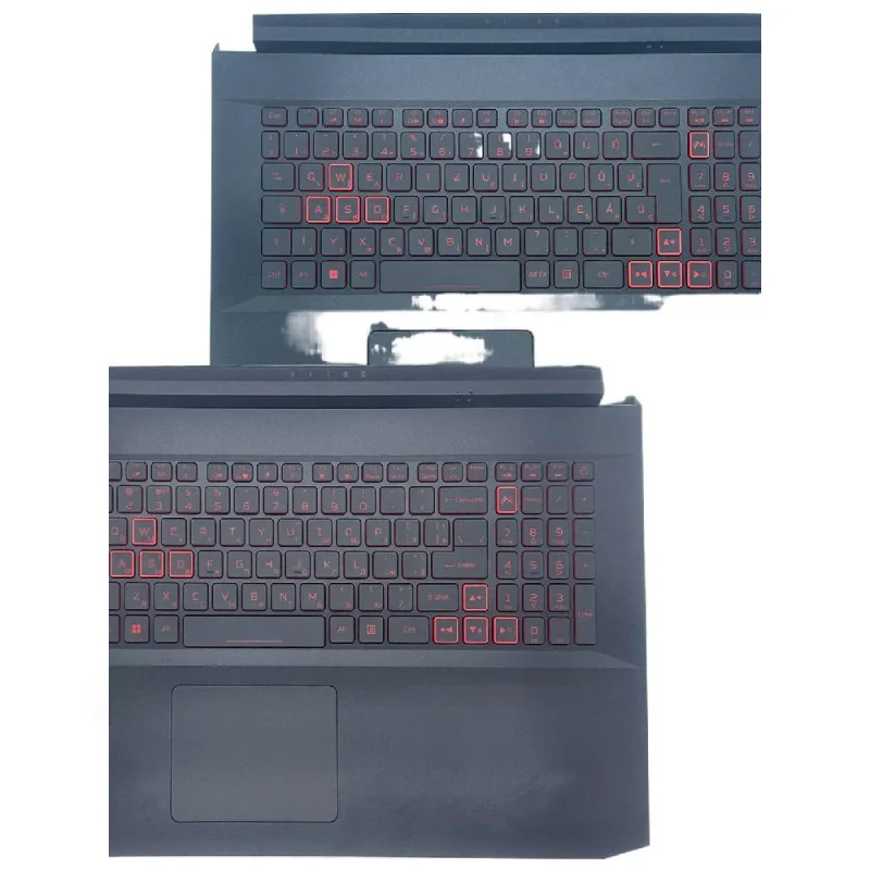 Ax+ For Acer Nitro 5 AN517-41 Laptop Keyboard With C Case Palmrest Assembly Backlight