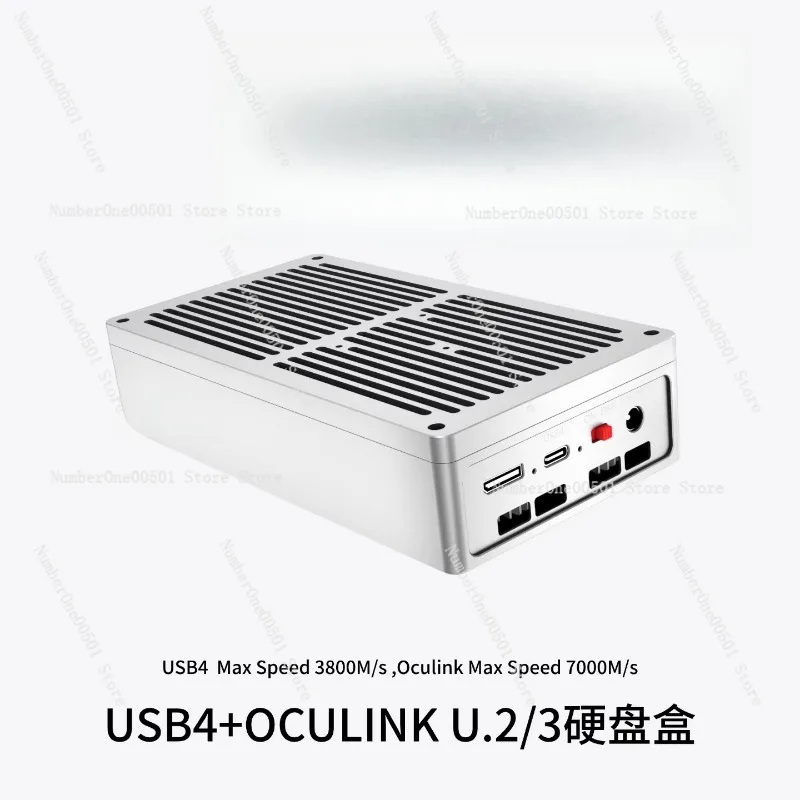 USB4 OCULINK U2 U3 SSD Enclosure Enterprise NVME Box V Mount Battery Thunderbolt 3 4 5