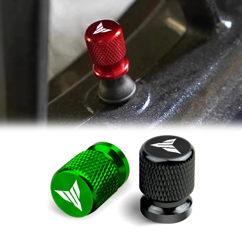 2 Pcs Motorcycle Accessories For YAMAHA MT09 MT07 MT10 MT03 TRACER 900 700 XSR700 XSR900 Tire Valve Air Port Stem Cover Caps