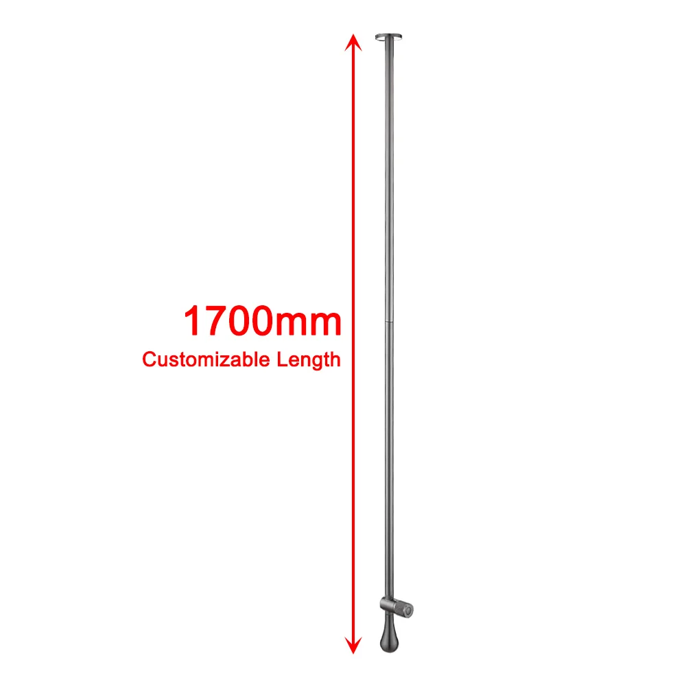 New Modern Ceiling Faucet Creative Art Boom with Switch Cold and Hot Water Drip Faucet Water Drop Hanging Bathroom Faucet