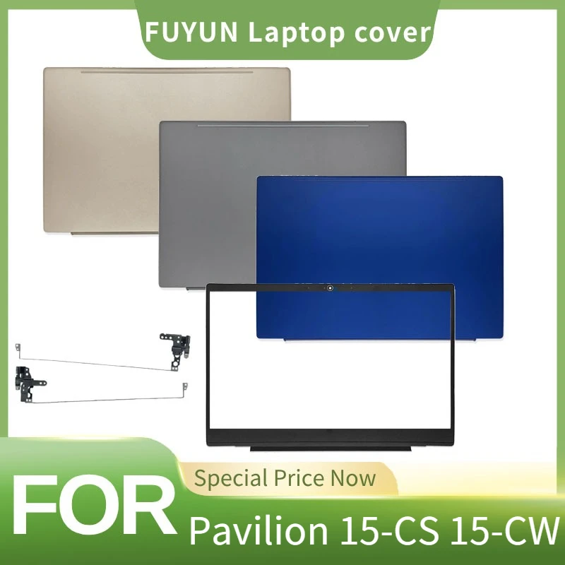 New Cover For HP Pavilion 15-CS 15-CW TPN-Q208 TPN-Q210 Laptop LCD Back Cover/Hinges/Front Bezel/Hinge Cover