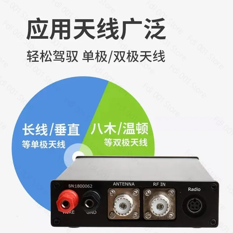 For mAT-180H HF Automatic Antenna Tuner for ICOM and KENWOOD HF Radio