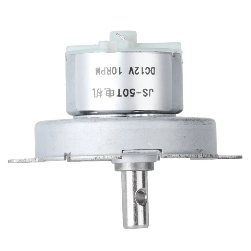 Reduction Motor Low Speed Large Torsion Micro Transmission Accessories DC12V JS-50T