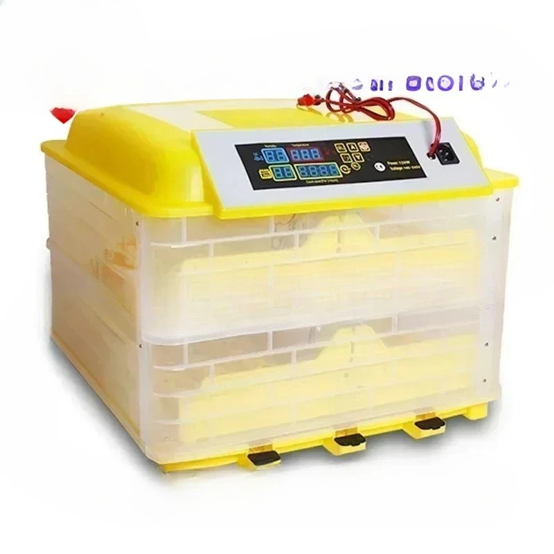 Full Automatic Chicken Egg Incubator 112 Eggs 12v&110v&220v Incubator Automatic Temperature Control Small Household