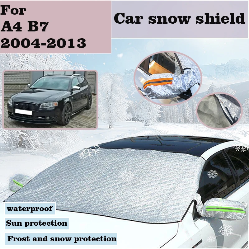 

Car Sunshades Snow Shield For Audi A4 B7 SEAT Exeo Accessories 2004-2013 Sunshade Sun Visor Cover Anti-dirty Waterproof Covers