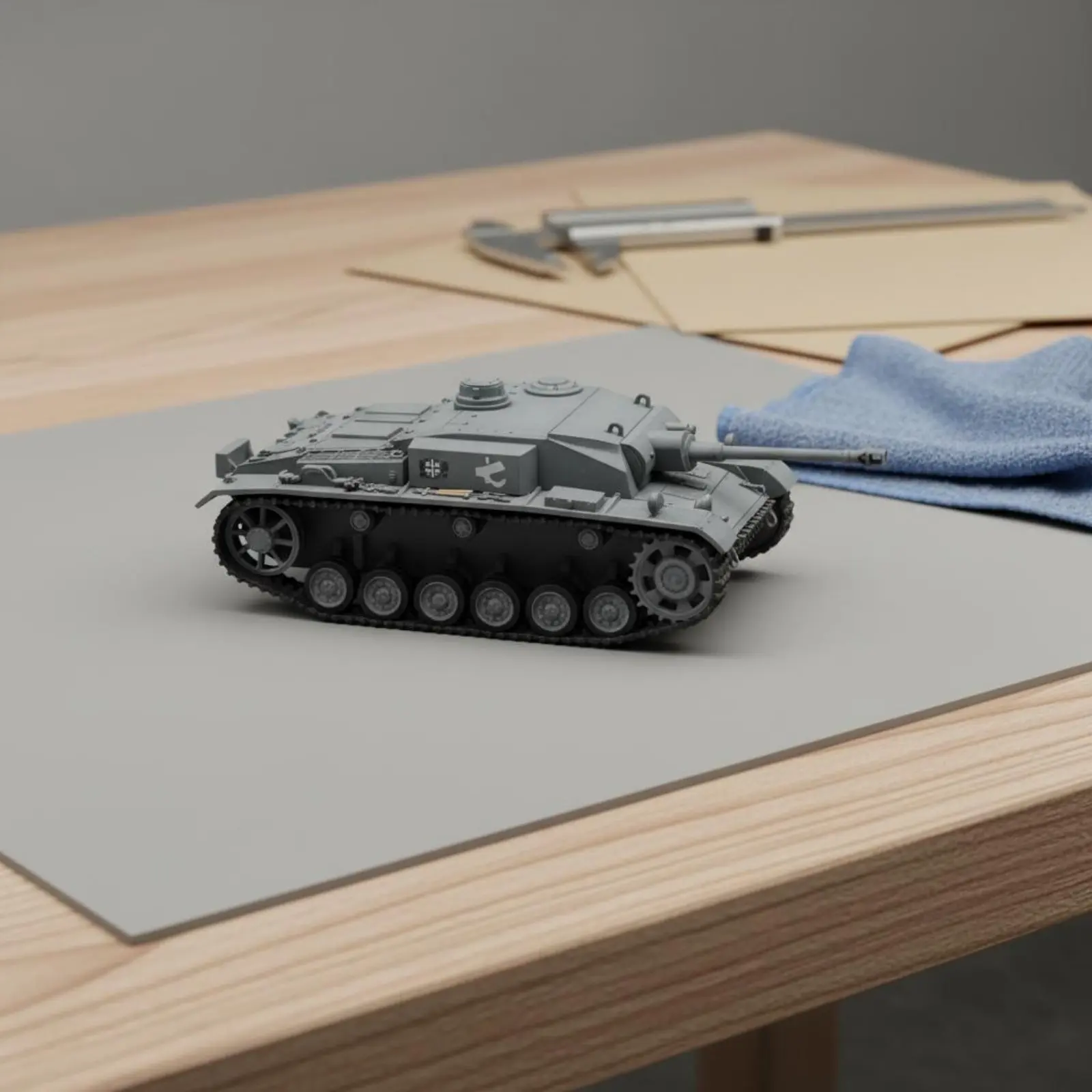 

1:72 Scale German Strike Ready to Display WW2 StuG III F Model StuG III Strike Model for Collectors, Scene Setting Building