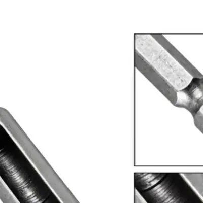 10mm Socket Driver with 1/4 Inch Quick Change Hex Shank Optimized for Drill Mounting and Socket-Based Fastening Tasks