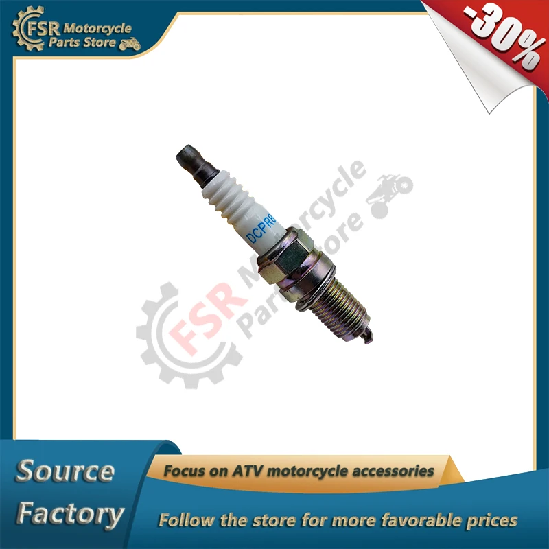 spark plug,DCPR8E-4339,For Russian Mechanics PM 800 & Stels ATV 650 800 850 Guepard HiSun ODES UTV 800,P/N:0120382,Quad parts