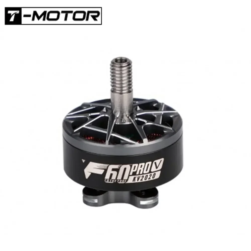 T-Motor F60 PRO V 1750/1950/2020/2550KV Brushless Motor - 4mm Titanium Shaft for 5-6S FPV Racing & Freestyle Drones