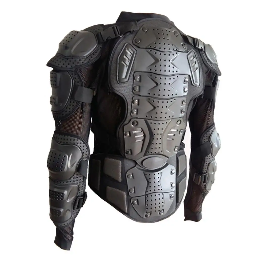 Jacket Spine Chest Protector Gear Adjustable Belt Motorcycle Mesh Jacket for Cycling Skiing Skating Protection