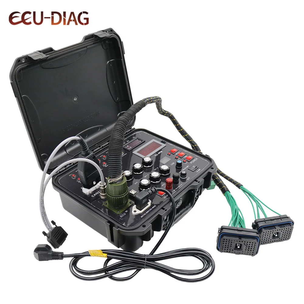 Multifunctional Diesel Test Bench ECM ECU Instrument for Cummins CM850 CAT C6.4 6.6 C7 C9 320E EC210B for HINO ISUZU DOOSAN