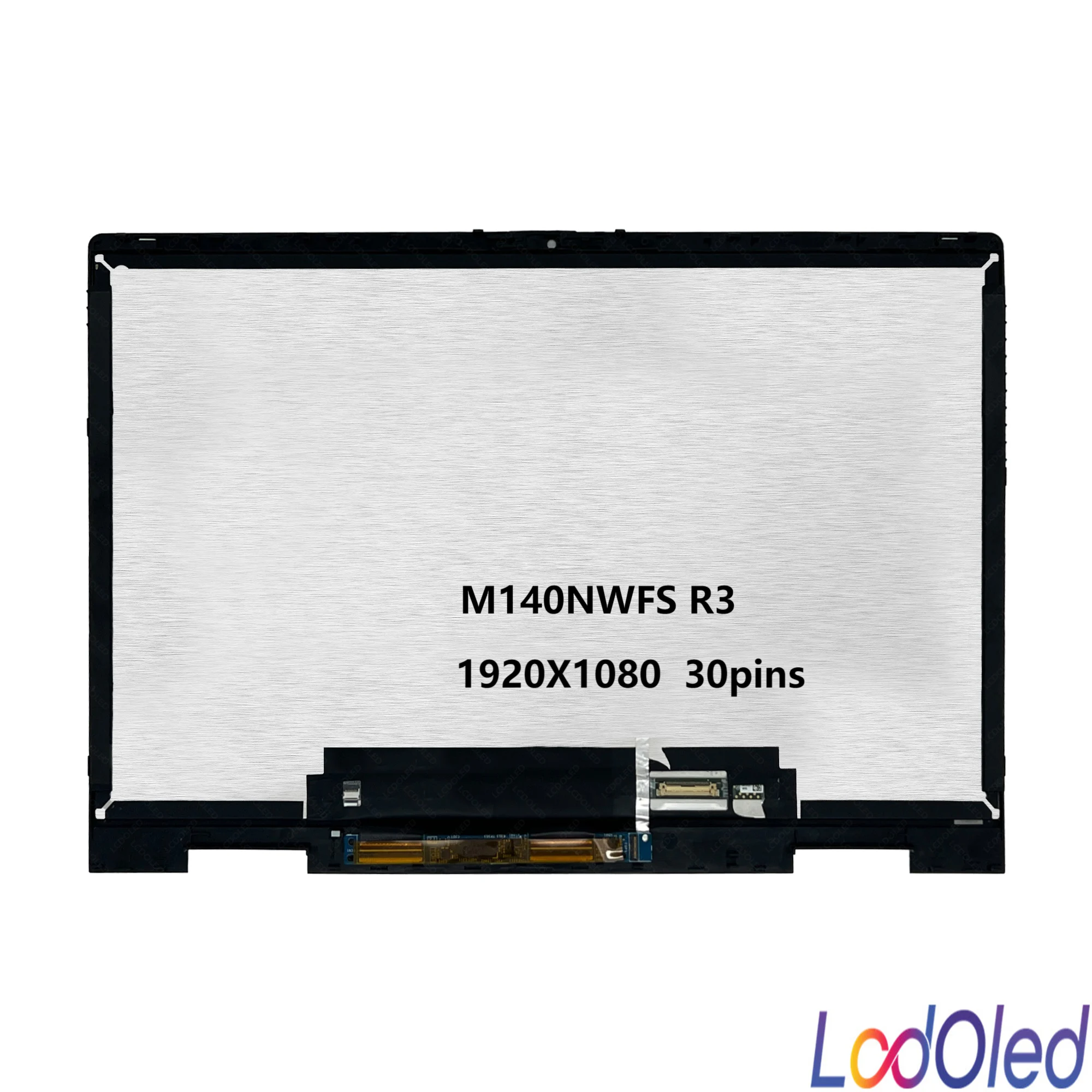 Imagem -02 - Conjunto Digitador Lcd Touchscreen para hp Envy X360 em 14 em 250 Lêndeas 14-es0033dx 14-es0010ca 14-es0013dx 1920x1080 30 Pinos