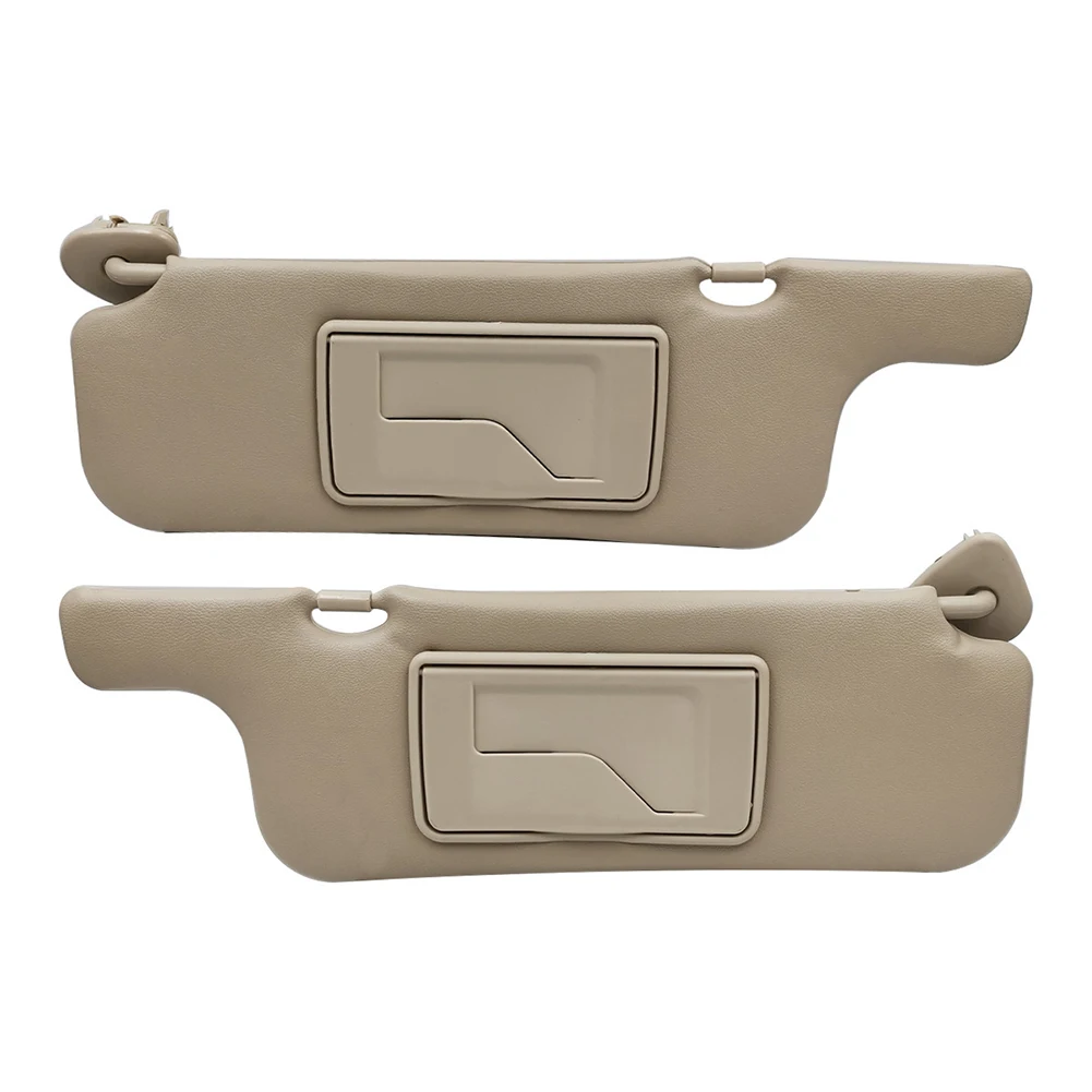 For Toyota Car Visor Mirror Makeup Mirror Sun Shield For Car High Reliability Mirror Material Plastic Material