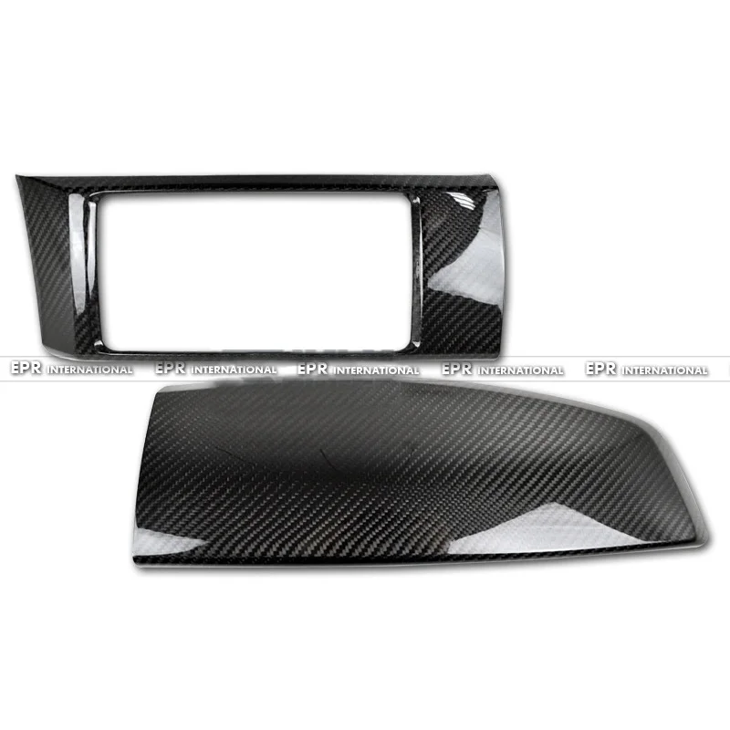 

Совместимость с Toyota GT86 Subaru BRZ, внутренняя навигационная рамка из углеродного волокна, клейкая навигационная рамка, наклейка на крышку