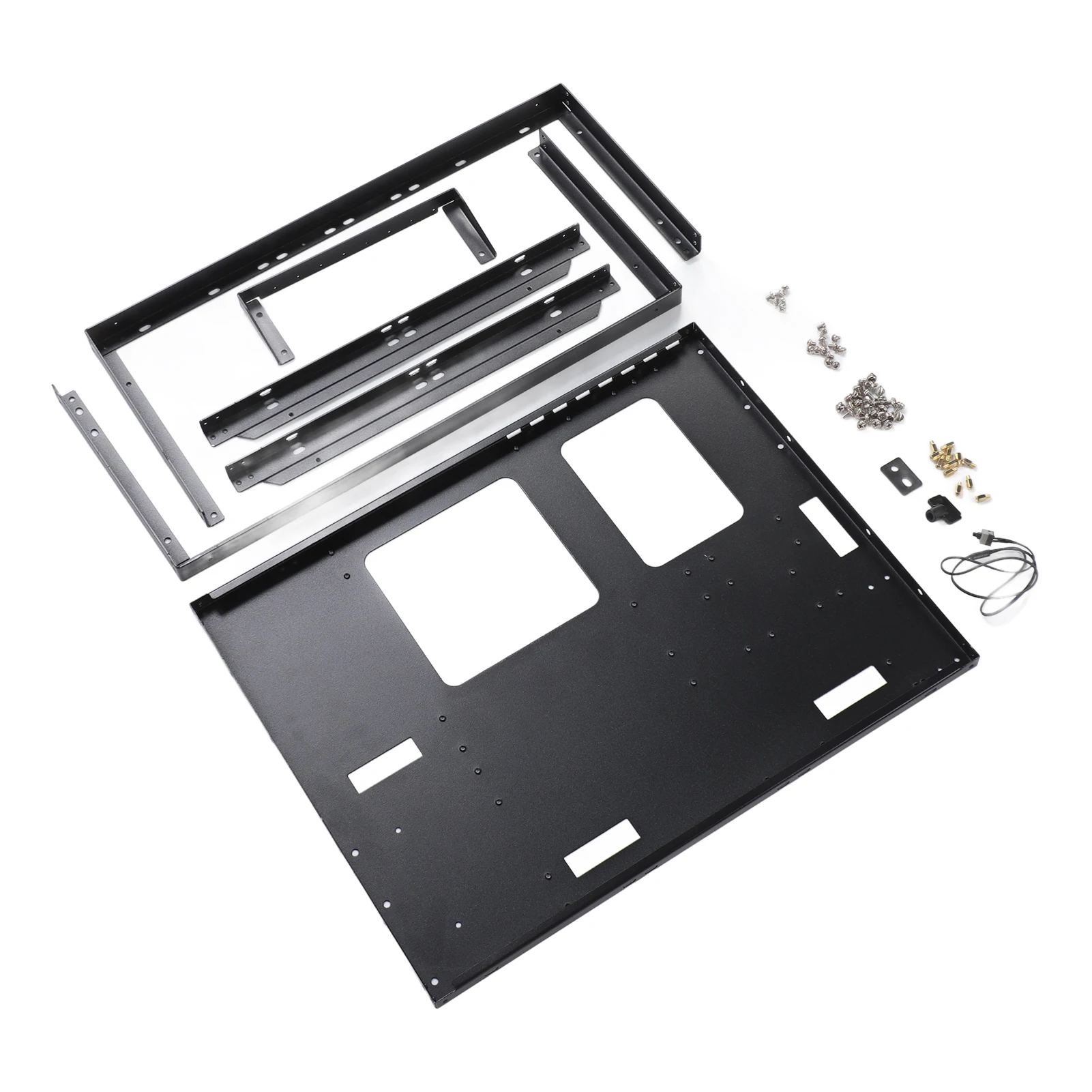 ATX Open Chassis Case Rack Stackable Supports X79 X99 Dual Channels Gaming PC Case Open Frame for EATX MATX ITX Motherboards