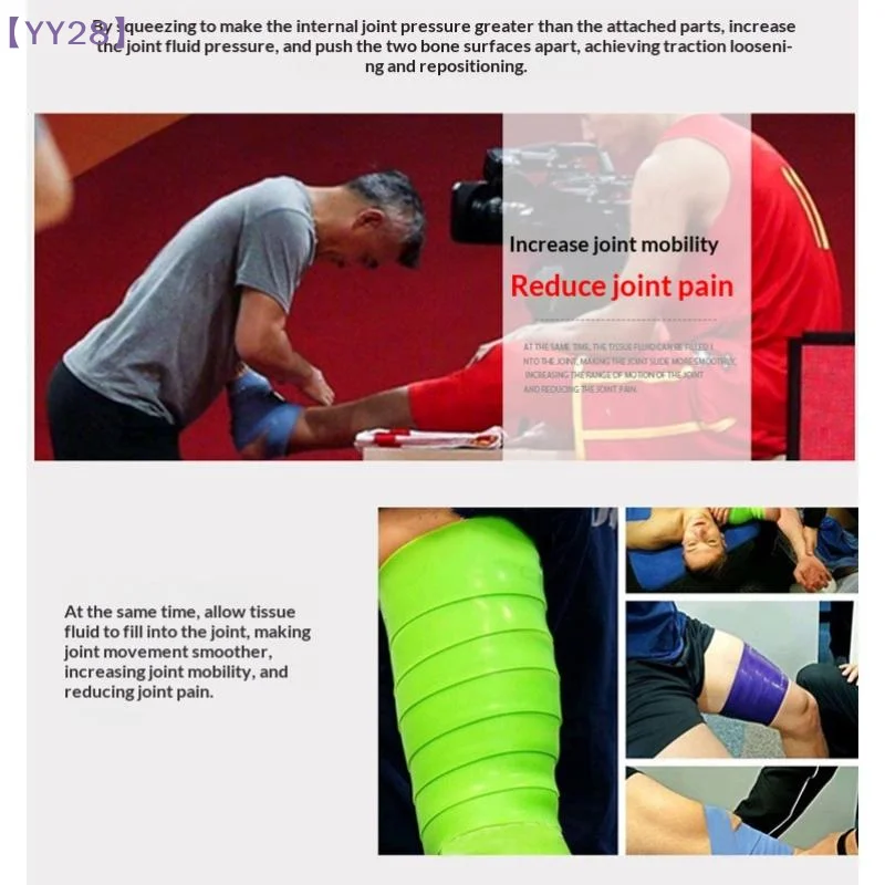 208x5cm Floss Band For Muscle Compression Tack Flossing Recovery Fitness Therapy Rehab Band For Increasing Mobility Pain Relief