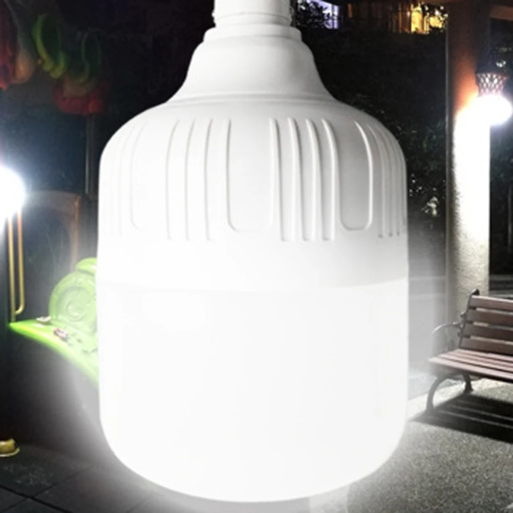 

Portable USB Rechargeable LED Bulb Waterproof Camping Lights Stainless Hook Hiking Lantern Outdoor Emergency Lamp LED Tube