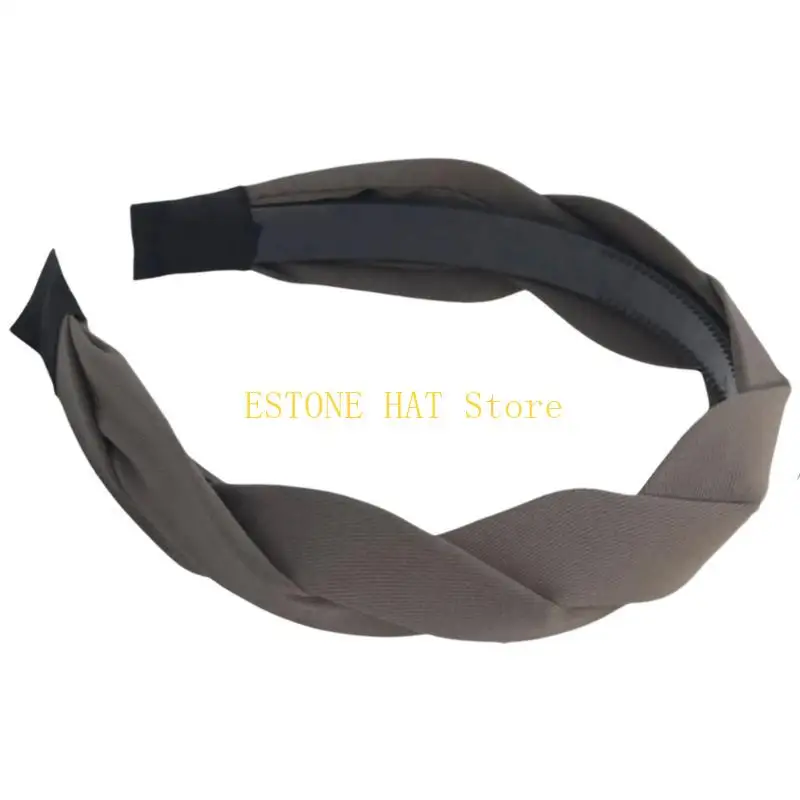 

49MF Women's Contemporary Braided Headbands Headwear Comfortable Hair Accessories