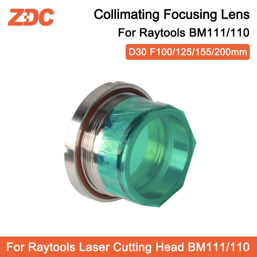 Imagem -02 - Raytools Bm111 04kw Colimação Lente de Focagem D30 F100 F125 F150 F155 F200 mm com Suporte de Lente para Cabeça Laser Bm111 Bm110