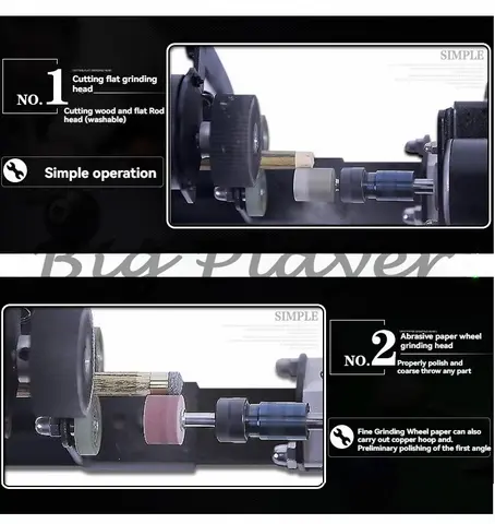 Biljardkö reparationsmaskin Biljardstång reparationsmaskin Reparationshuvud Kopparring Hörnkö maskinverktyg 10 best sales maskin för reparation av bilköer - №3